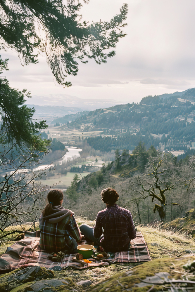 Lokasi retreat di pegunungan